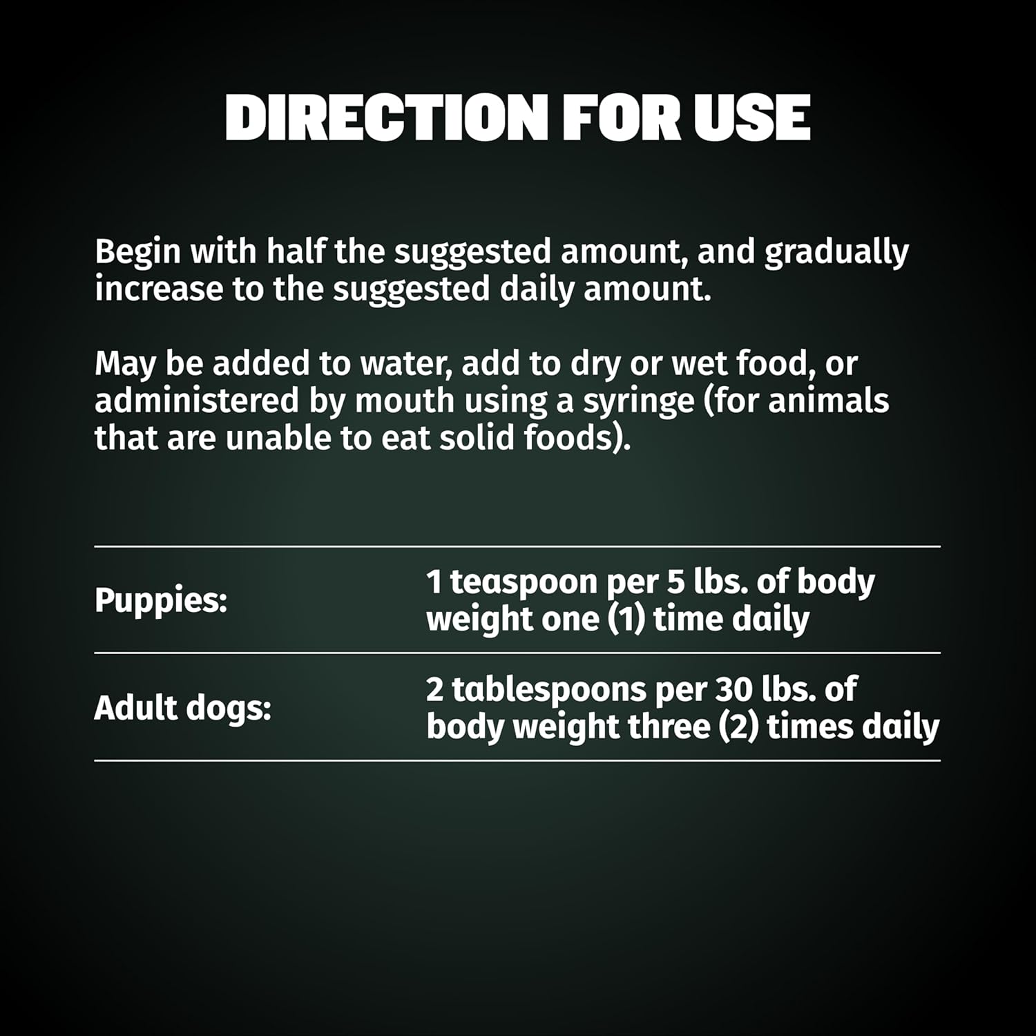 High Calorie Bully Max Weight Gainer Liquid with Omega 3 & Whey Protein for Dogs - 16 oz Bag - All Breeds & Ages