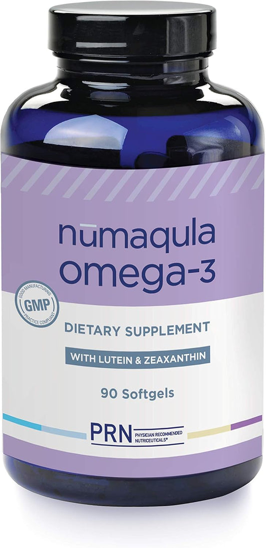 High DHA Omega-3 Supplement with Lutein & Zeaxanthin for Macula & Retina Support - PRN Physician Recommended Nutriceuticals - 1 Month Supply