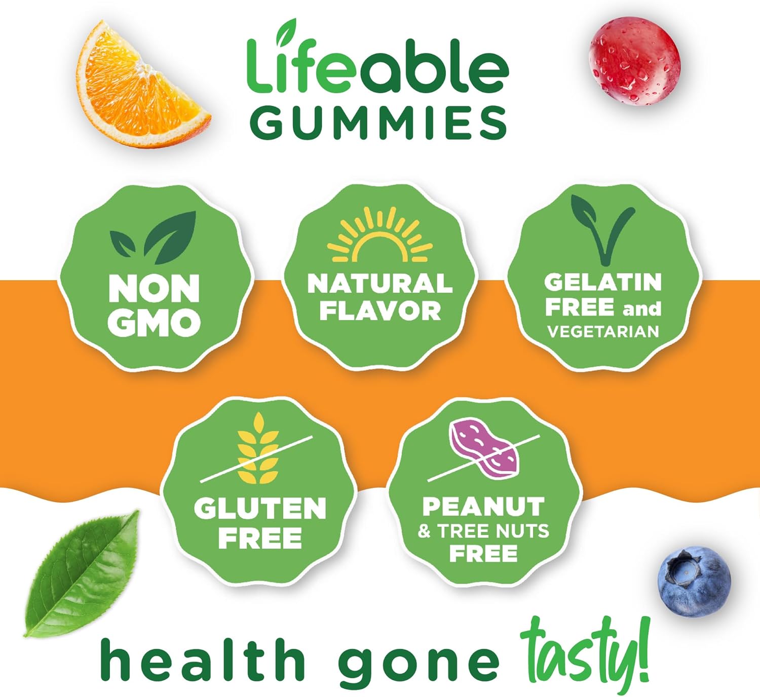 High Fiber Prebiotic Gummies for Digestive Health | 5g Fiber Supplement | Great Tasting Adult Gummies | 90 Count