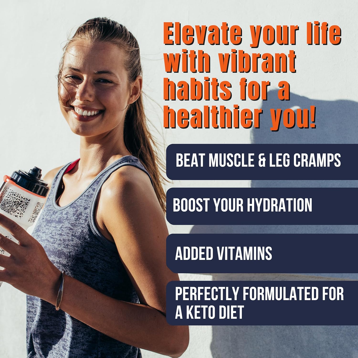 High Potassium Keto IV Electrolyte Drops with Magnesium, Sodium, and Zinc | Raw Mineral Flavor | Leak-Proof Dropper Bottle | 30 Servings