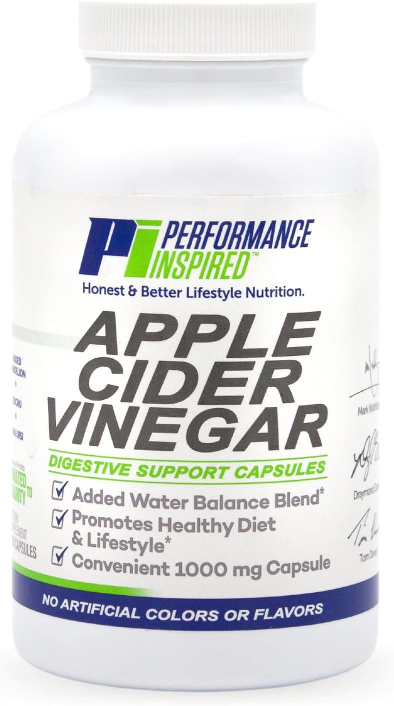 High Potency Apple Cider Vinegar Capsules for Weight Loss and Immune Health - 1000mg, 180 Count