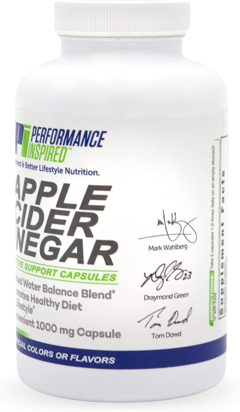 High Potency Apple Cider Vinegar Capsules for Weight Loss and Immune Health - 1000mg, 180 Count