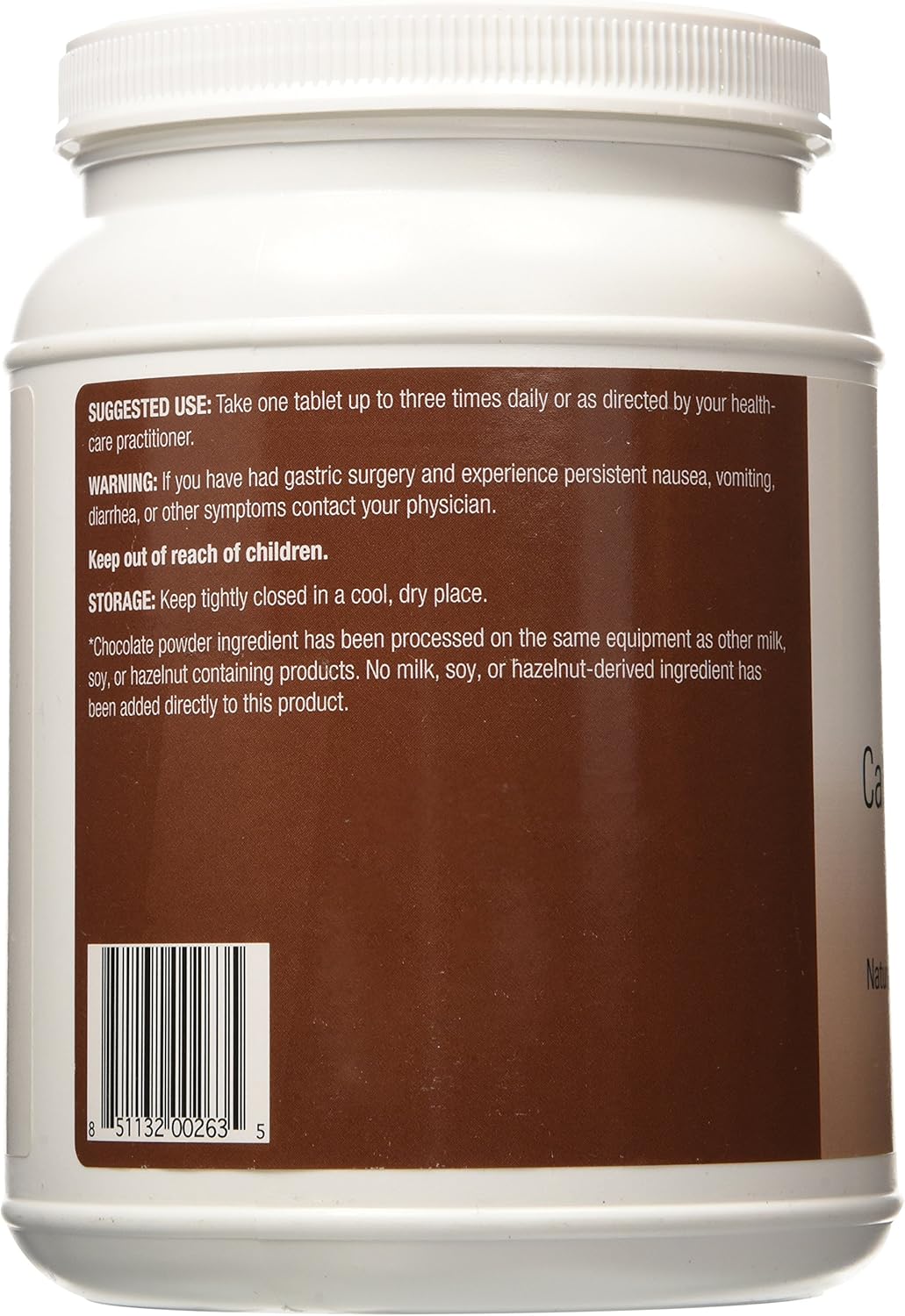 High-Potency Bariatric Advantage Calcium Citrate Chewable Tablets - 500 mg - 270 Count - Chocolate Flavor