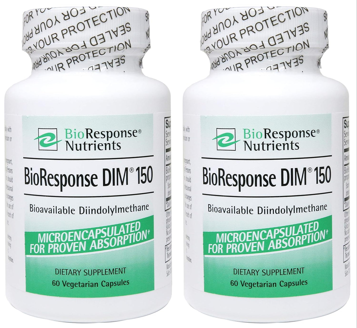 High Potency BioResponse DIM Supplement - 150 mg (120 Capsules) - Estrogen Metabolism & Hormone Balance Support