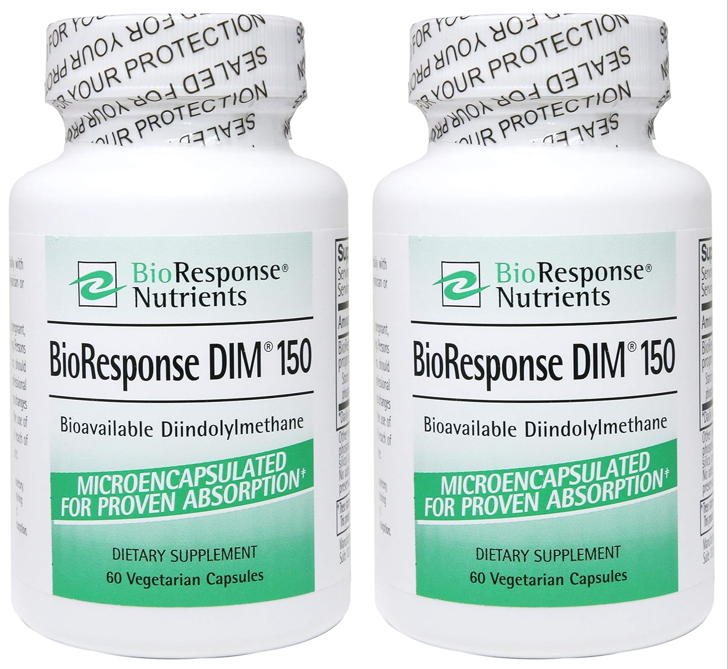 High Potency BioResponse DIM Supplement - 150 mg (120 Capsules) - Estrogen Metabolism & Hormone Balance Support