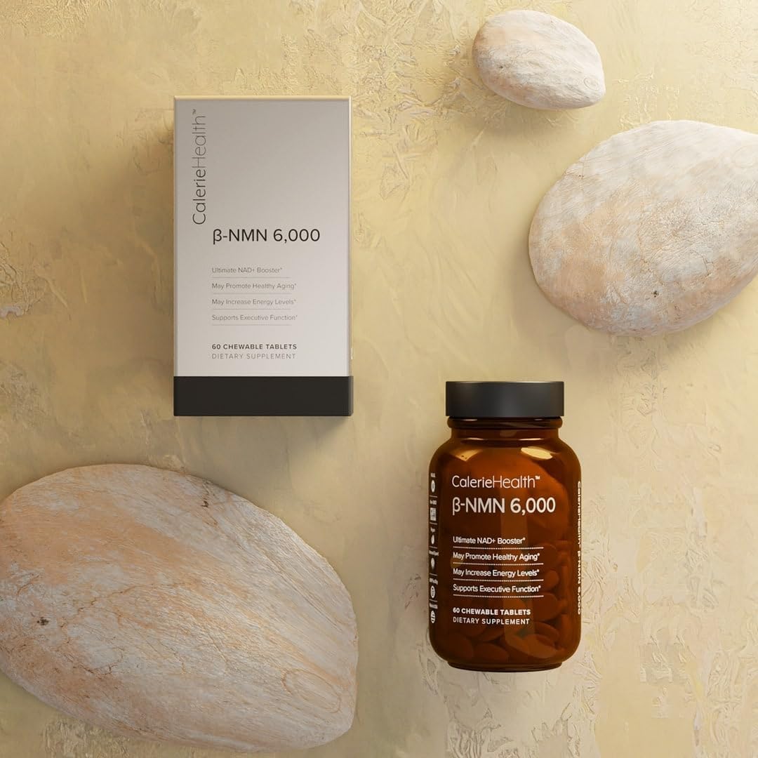 High Potency Caleriehealth β-NMN Supplement - 6,000mg, 30 Tablets