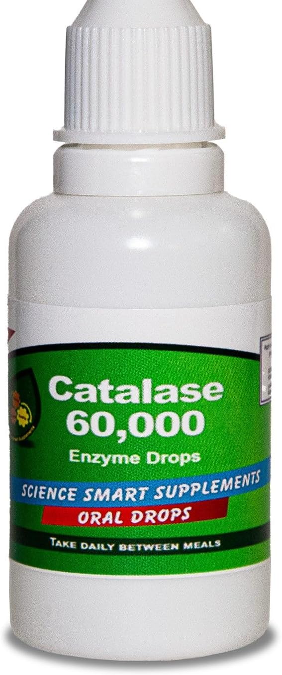 High-Potency Catalase Supplement for Full Absorption, 31-Day Supply (10mL)