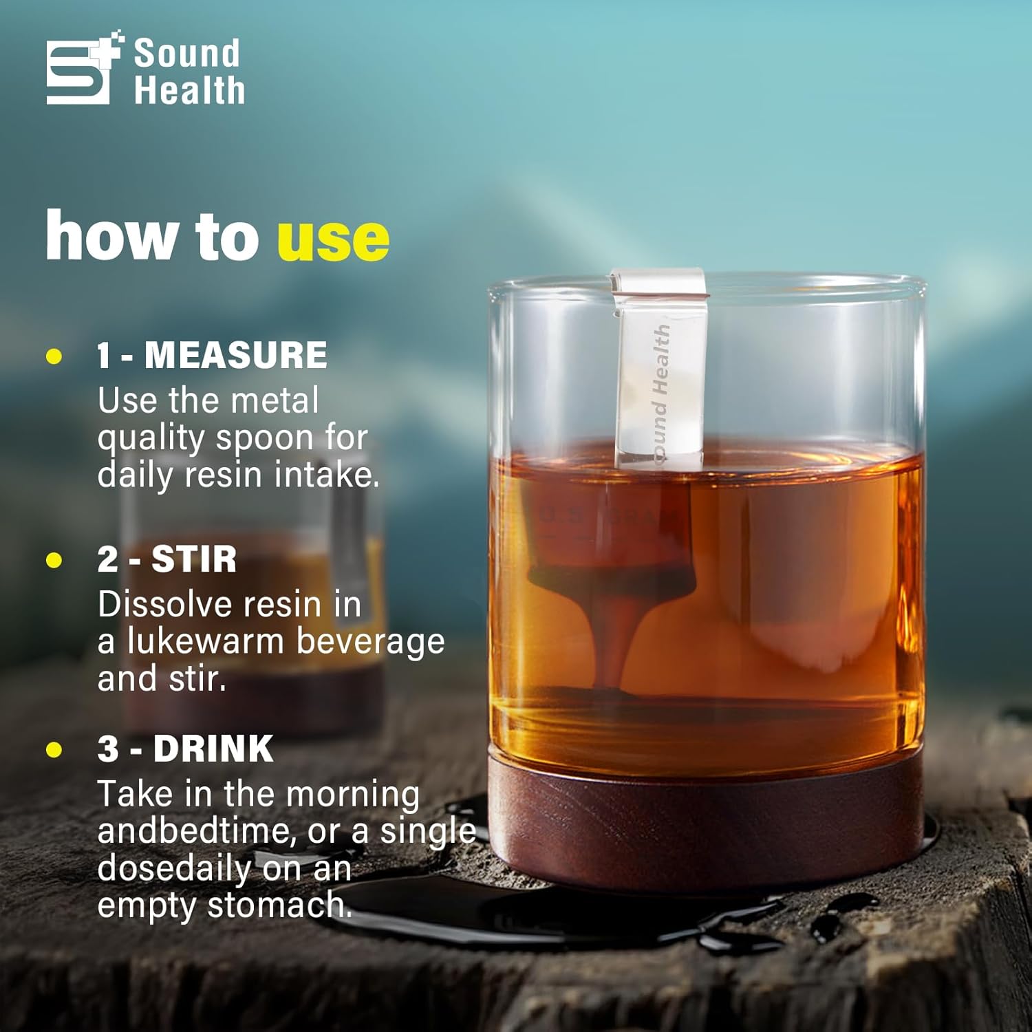 High Potency Gold Grade Himalayan Shilajit Resin for Energy & Immune Support - 80 Servings, 85+ Trace Minerals, 80%+ Fulvic Acid - Men & Women