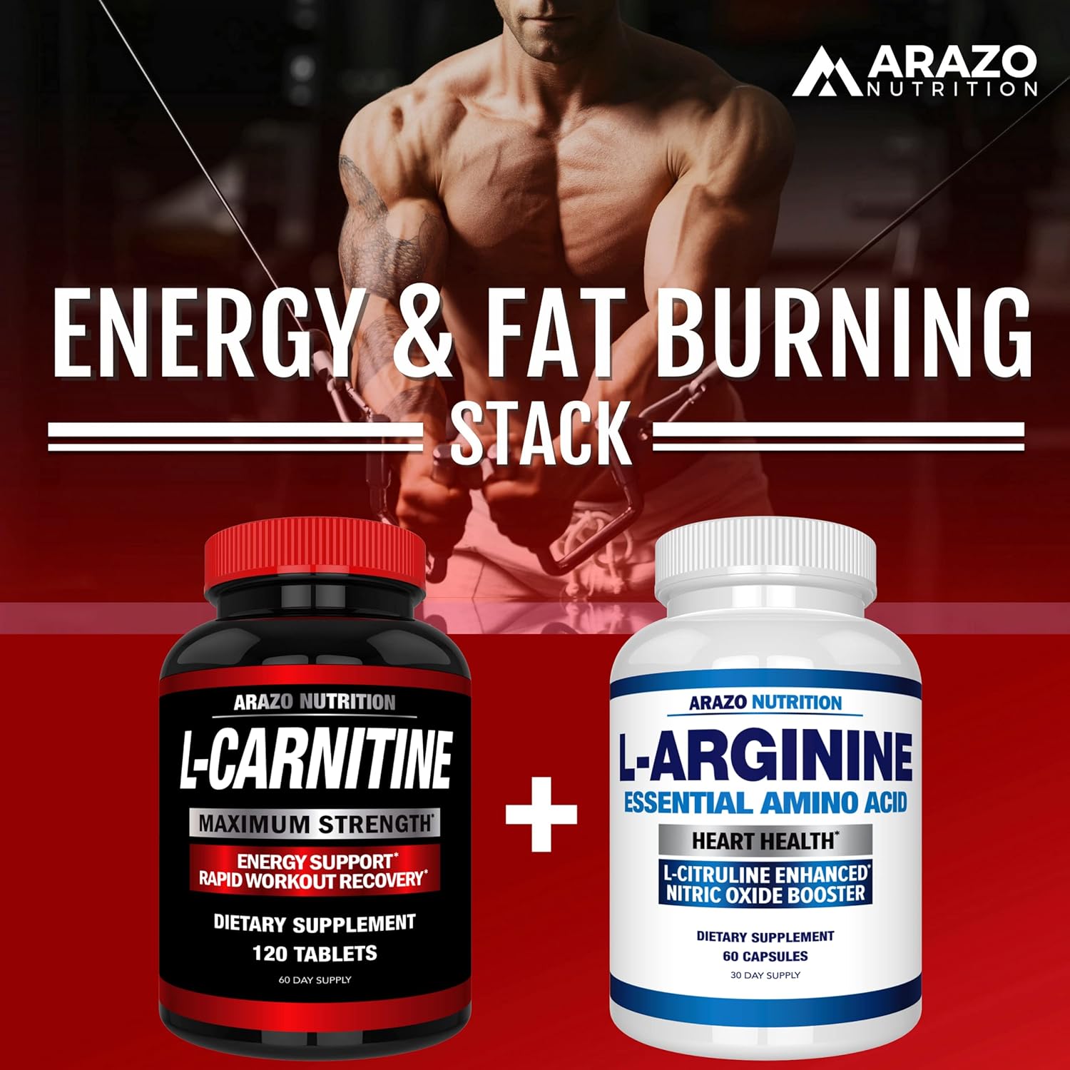 High-Potency L-Carnitine with Calcium for Enhanced Metabolism and Muscle Building - Arazo Nutrition