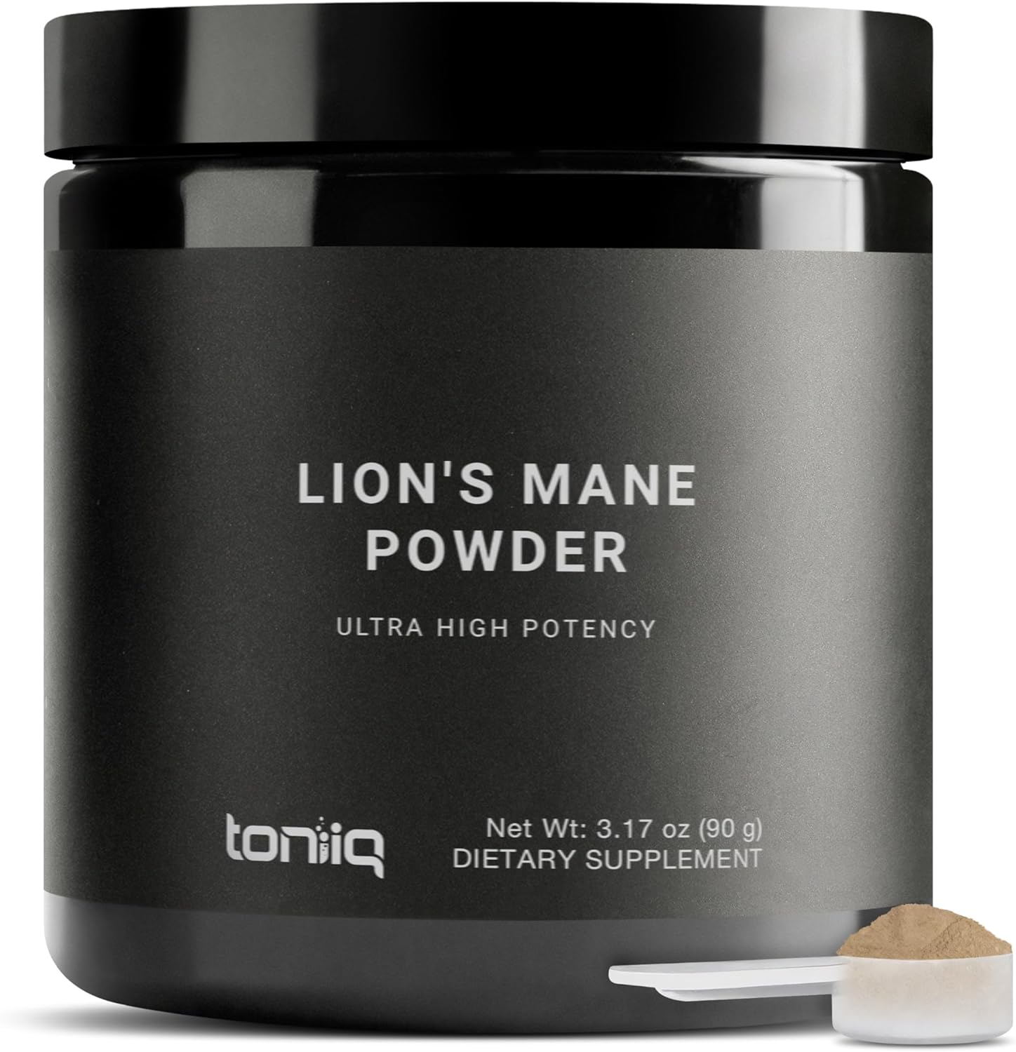 High Potency Lion's Mane Mushroom Powder Extract - 10:1 Concentration with 30% Polysaccharides - 90g - Lab Tested