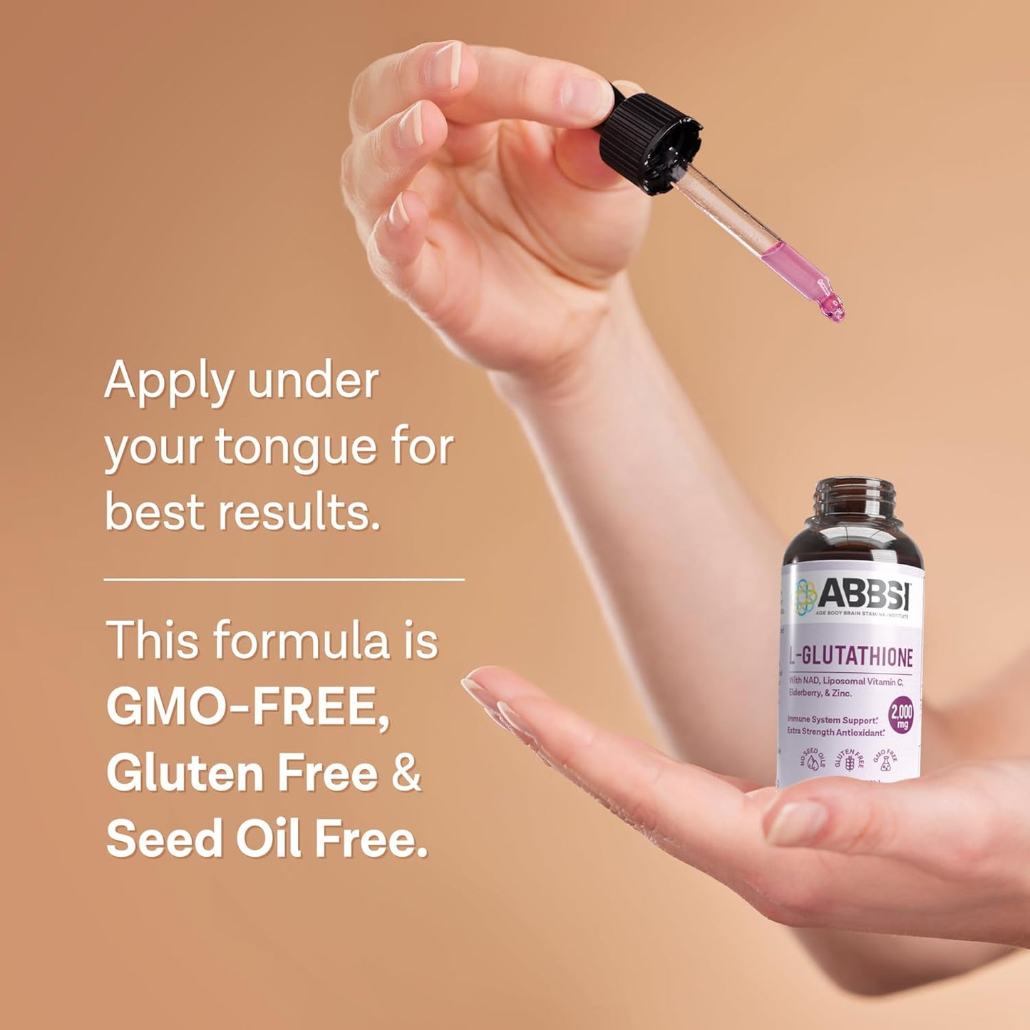 High Potency Liposomal Glutathione Liquid with NAD & Elderberry - 2000MG - Enhanced Absorption - 2 fl oz - Non-GMO, Vegan, Gluten-Free