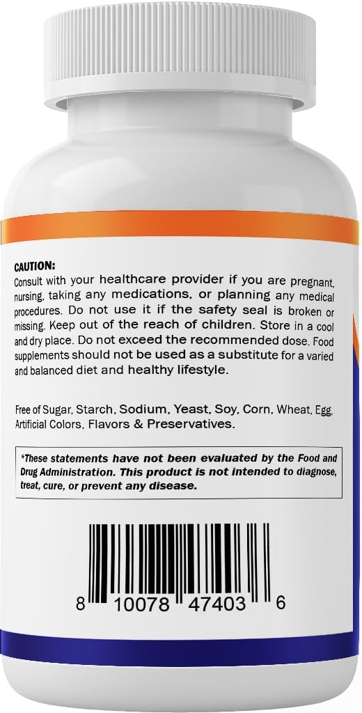 High-Potency Magnesium Taurate Capsules with B6 - 180 Vegetarian Capsules - Supports Muscle, Joint, and Heart Health - 1500mg per Serving