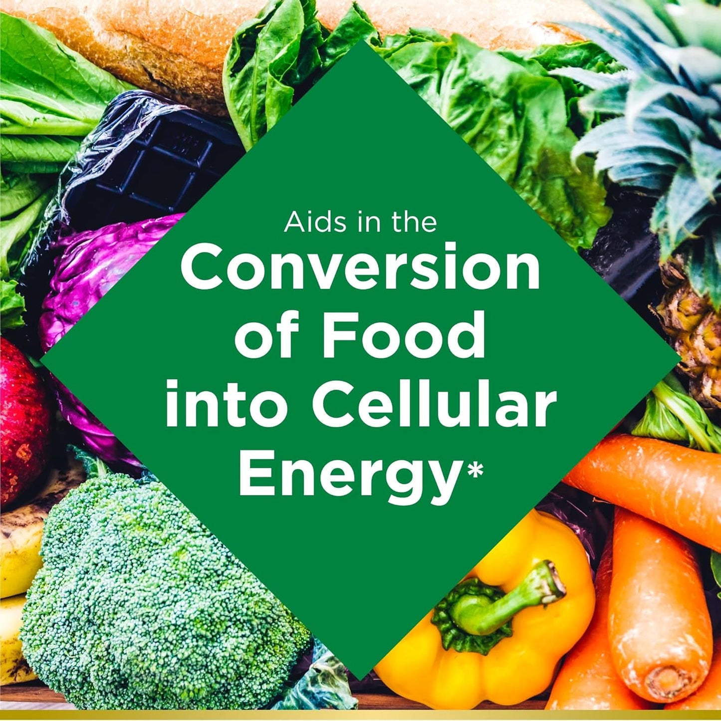 High Potency Nature's Bounty Vitamin B12 1000mcg - Supports Energy & Nervous System - 60 Quick Dissolve Tablets