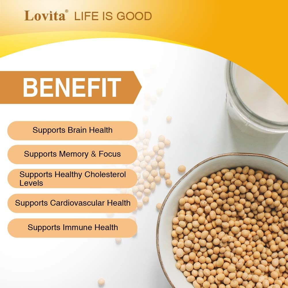 High-Potency Non-GMO Vegan Lecithin Supplements with 35% Phosphatidylcholine - 1000mg | 60 Softgels (1 Month Supply)
