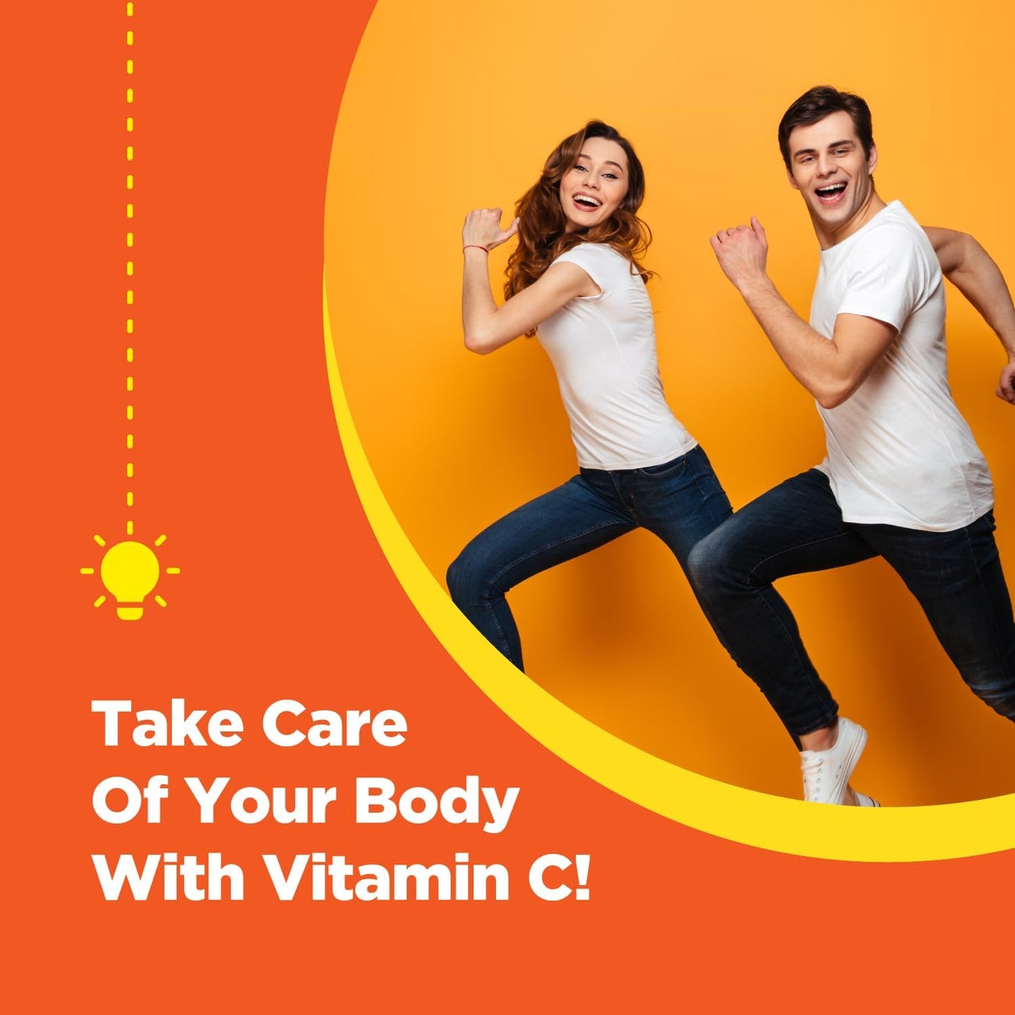 High Potency Phytoral Natural Vitamin C Gummies for Adults - Immune Support & Brain Vitamins Booster