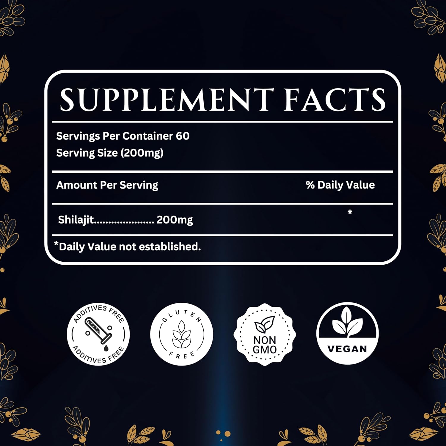 High Potency Pure Shilajit Resin Dry Drops with Fulvic Acid - 100% Natural & Grade A | Boost Energy Metabolism & Immune Support | 180 Tablets for Men & Women