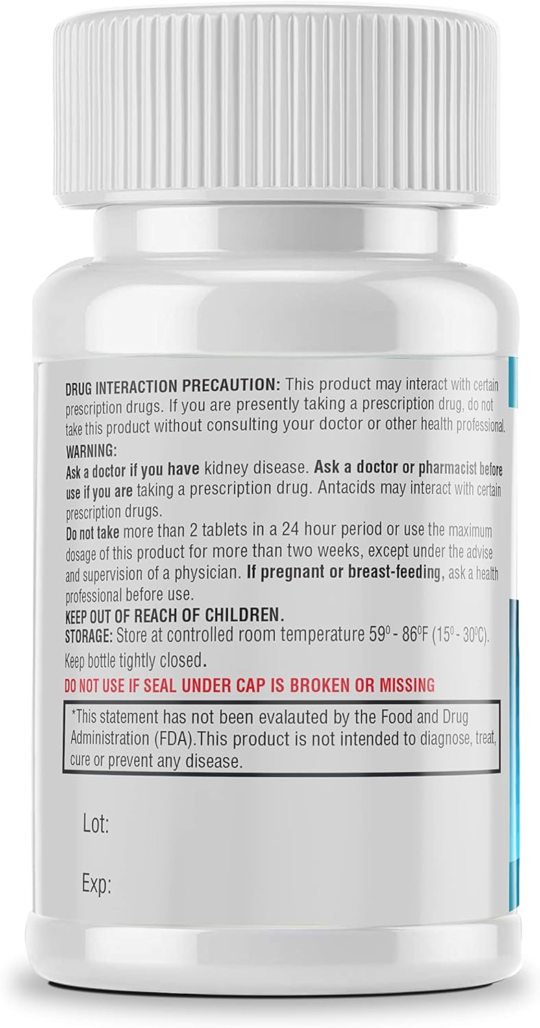 High Potency Safrel Magnesium Oxide Supplement for Immune Support, Muscle Recovery, Leg Cramps, Relaxation - 120 Tablets