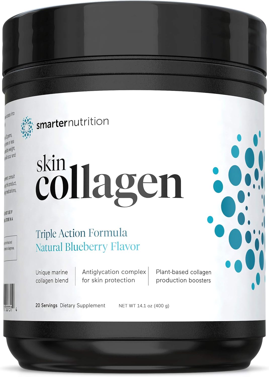 High Potency SMARTERNUTRITION Curcumin with Enhanced Absorption + Smarter Skin Collagen for Vibrant and Healthy Skin - Triple Action Formula