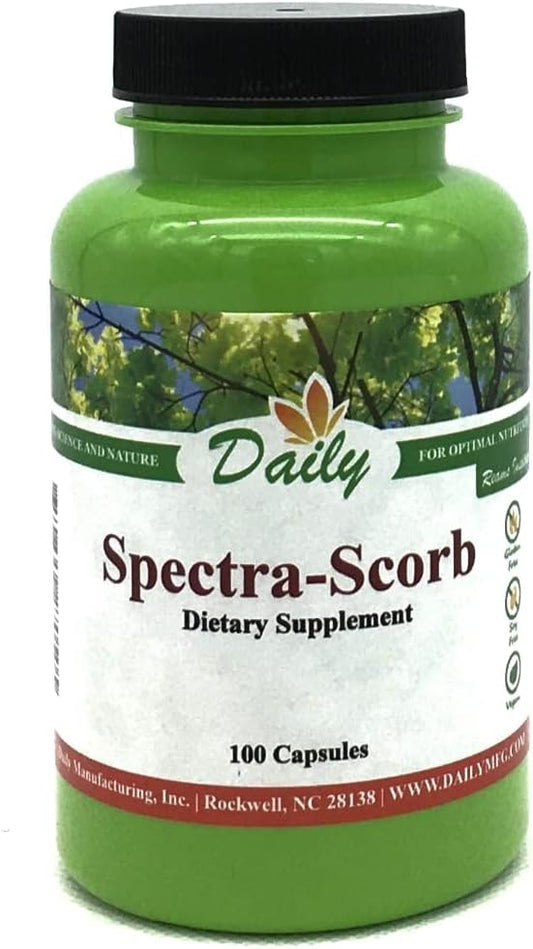 High-Potency Spectra-Scorb™ Vitamin C Supplement with Bioflavonoids - 100 Vegetarian Capsules