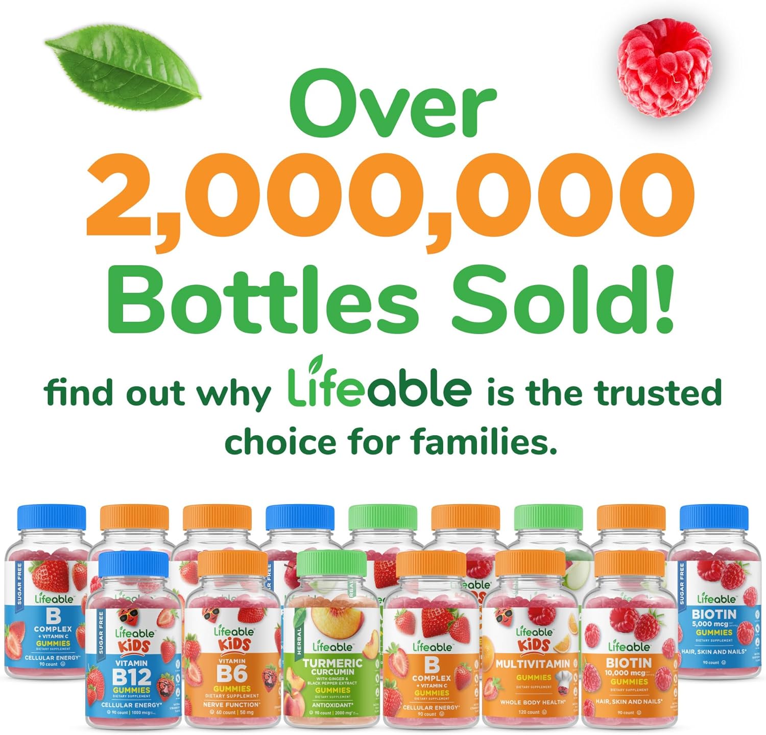 High Potency Sugar Free Vitamin B12 Gummies - 1000 mcg - Delicious B12 Gummies for Energy, Mood, Metabolism - B 12 Vitamin Gummies for Men, Women - 90 Gummies