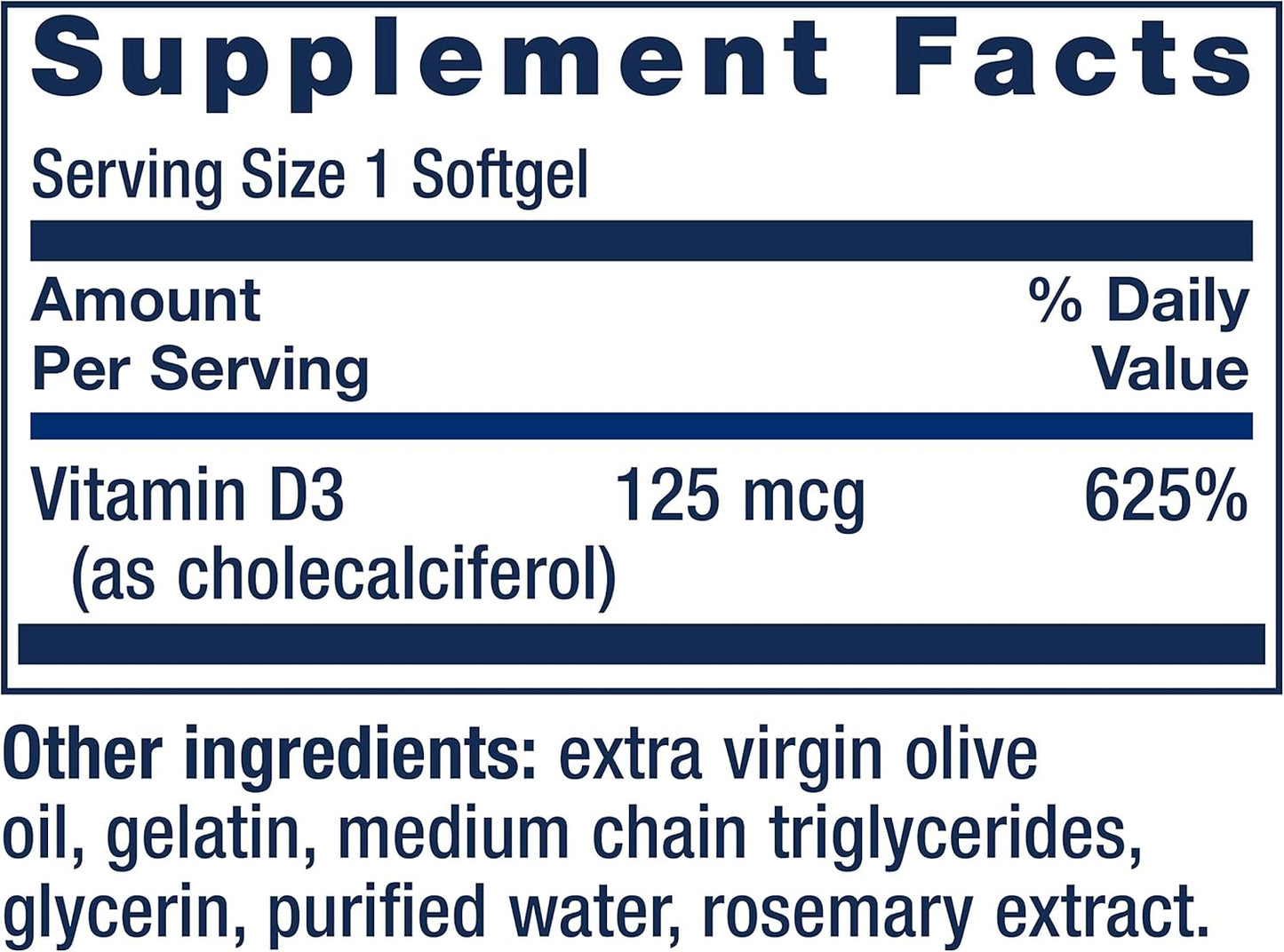 High Potency Super Omega-3 Fish Oil with Vitamin D3 - 120 & 60 Softgels for Extended Health
