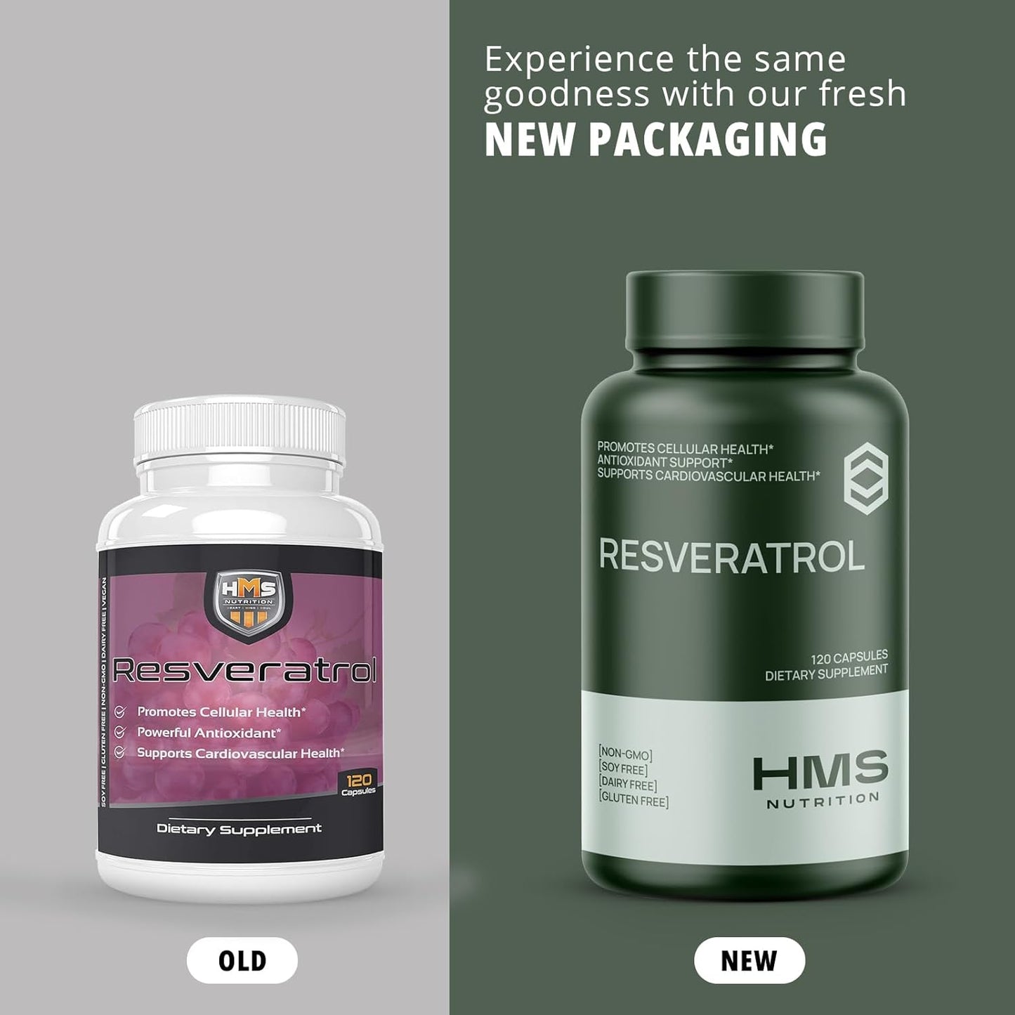 High Potency Trans-Resveratrol Capsules 1400mg - Antioxidant Blend for Cellular and Cardiovascular Health, Anti-Aging - Acai, Grapeseed, Green Tea