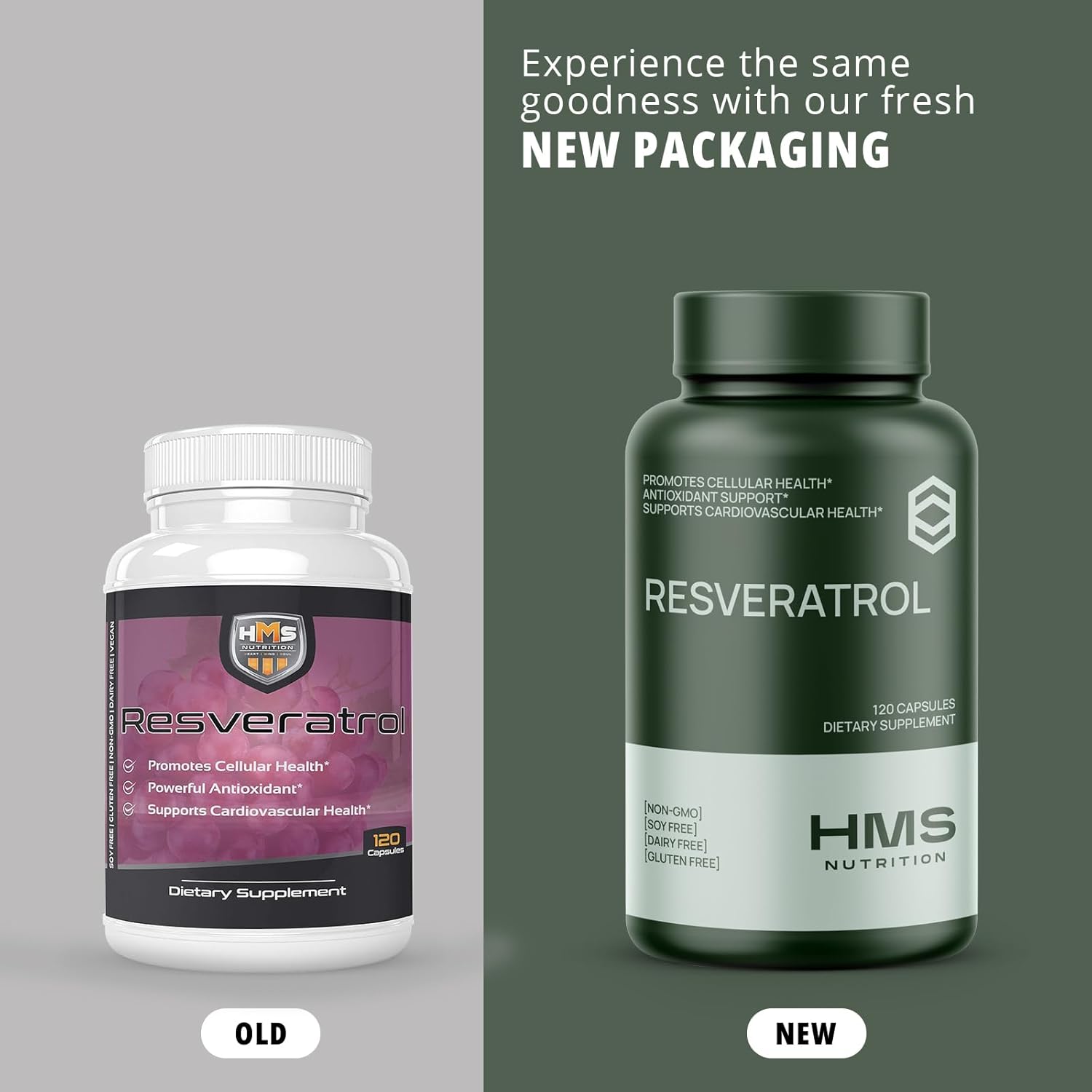 High Potency Trans-Resveratrol Capsules 1400mg - Antioxidant Blend for Cellular and Cardiovascular Health, Anti-Aging - Acai, Grapeseed, Green Tea