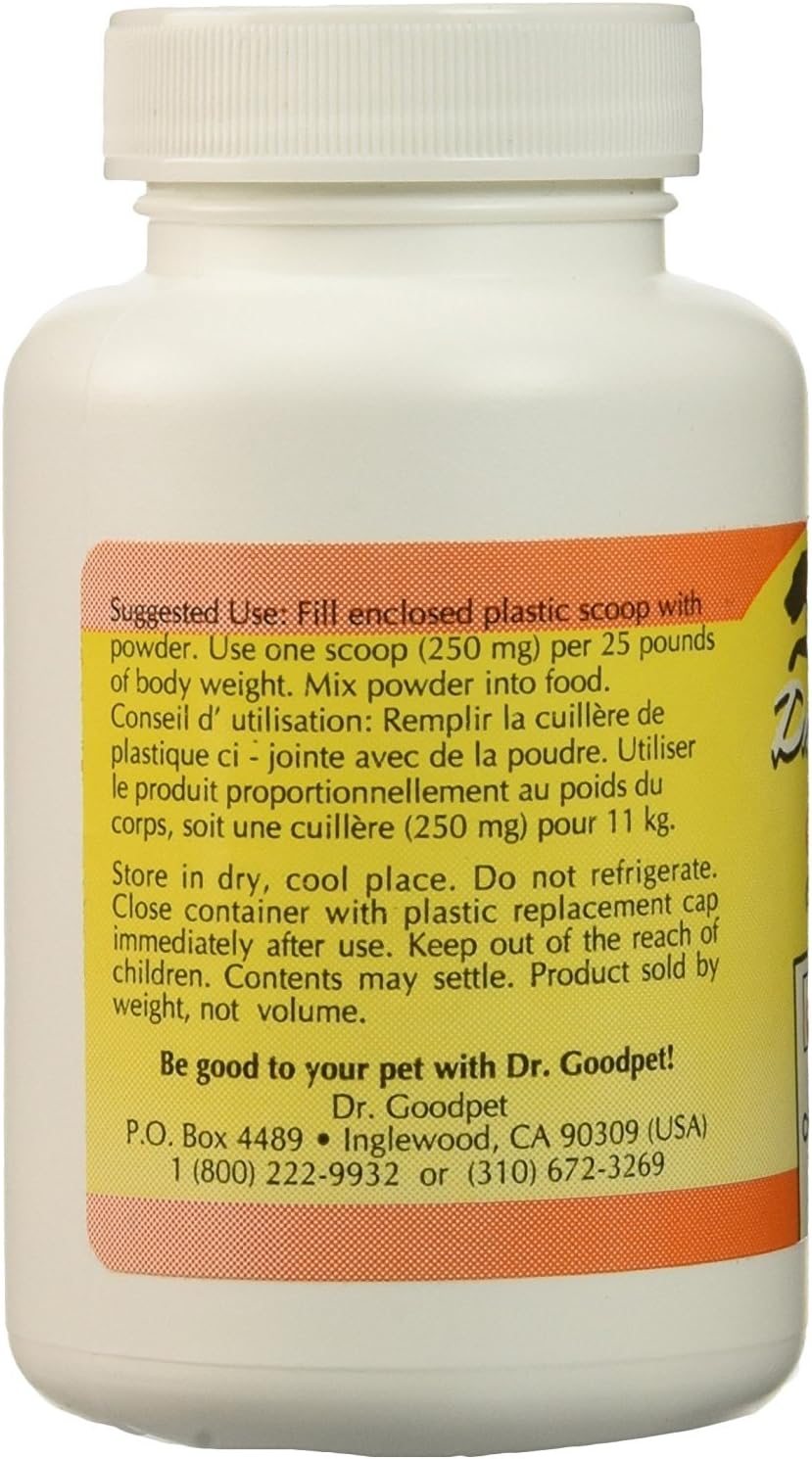High Purity Buffered Vitamin C Powder for Immune System Support & Overall Health - Dr. Goodpet Crystal C