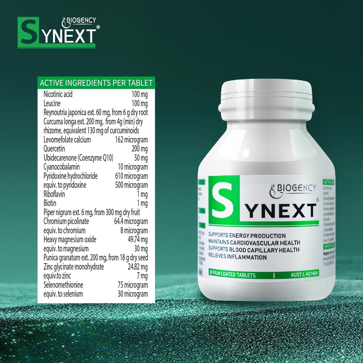 High Purity NAD+ Supplement with Liposomal NR, Resveratrol, Quercetin - Anti-Aging, Energy, Focus - 30 Tabs