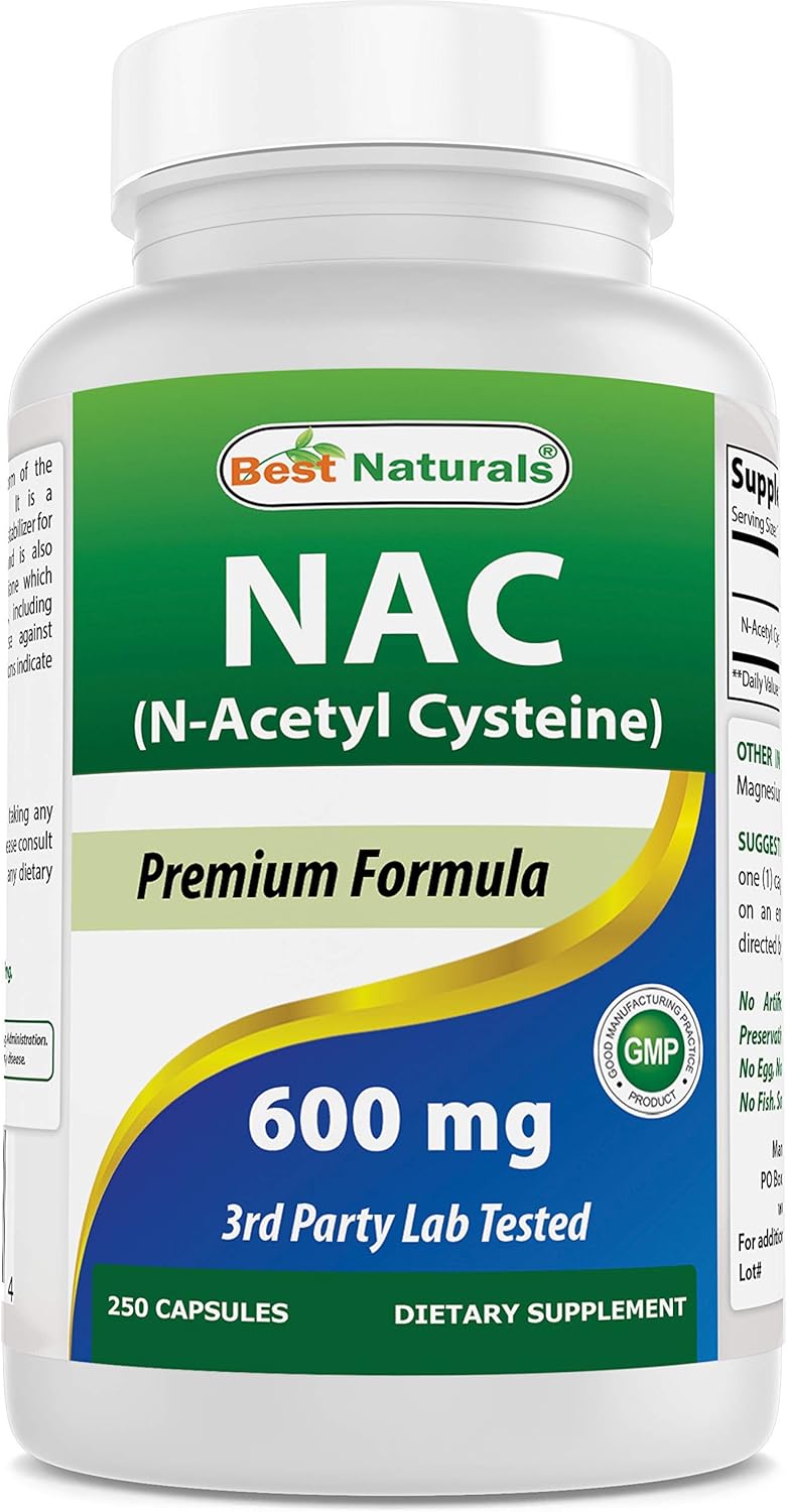 High-Quality Cinnamon 1000mg and NAC 600mg Supplement for Wellness