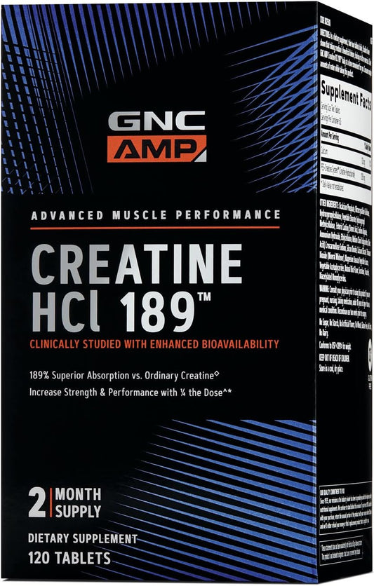 High Quality Creatine Hydrochloride Supplement for Enhanced Performance and Muscle Growth - 189 Capsules