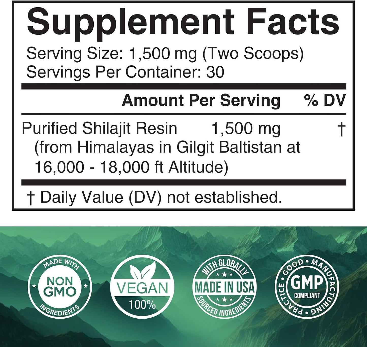 High-Quality Magnesium Complex with 5 Forms and Shilajit Resin - 4 Months Supply - 500mg Magnesium Glycinate, Oxide, Taurate, Chelate, Citrate - Energy Boost