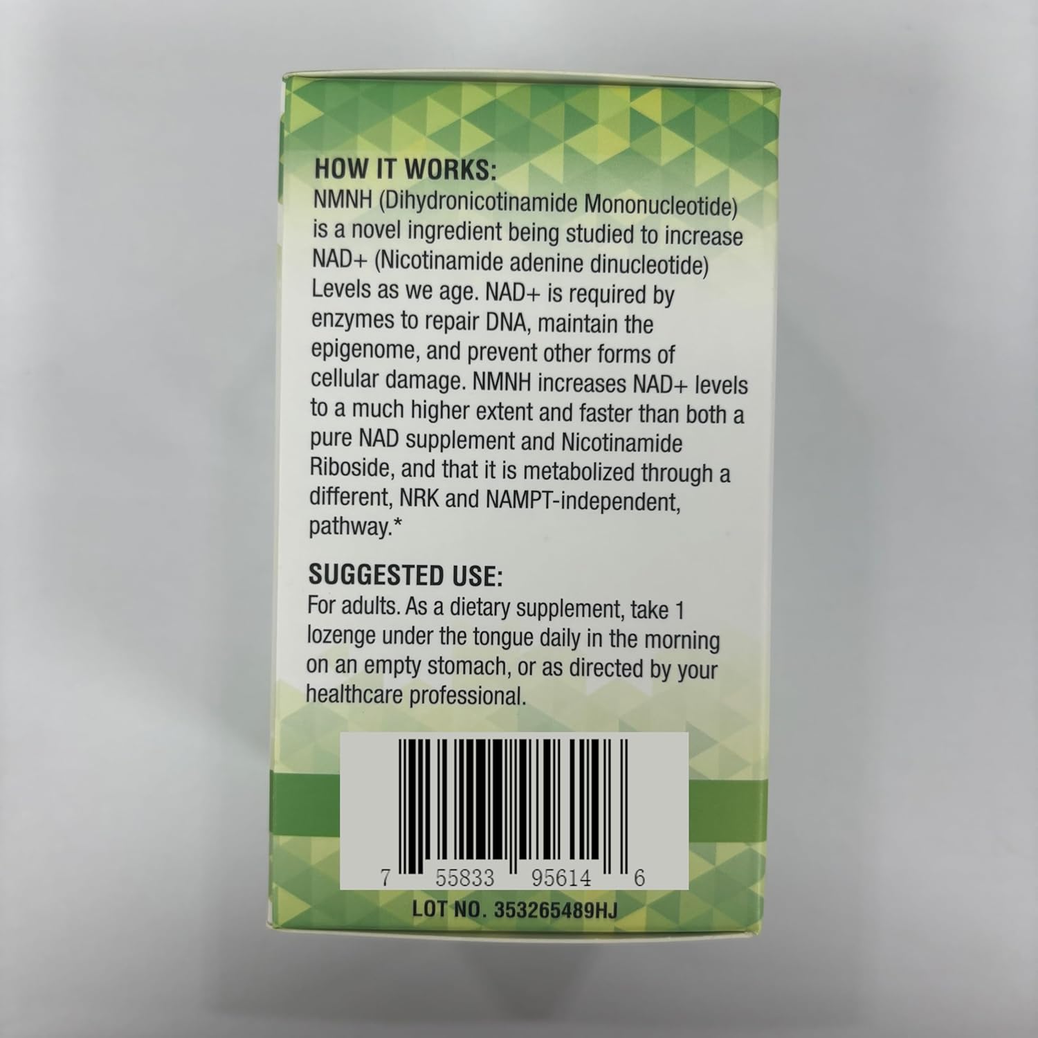 High Quality Mapurwn NMNH Capsules - 500mg per Serving, 120 Count - Natural NMN Supplement Alternative