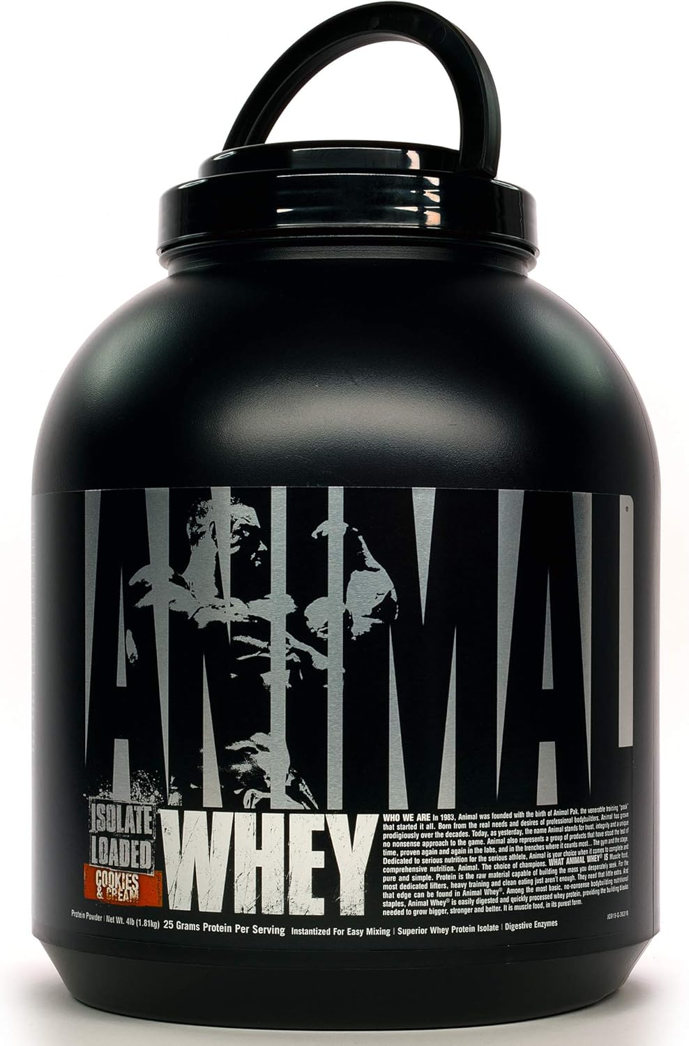High-Quality Whey Isolate Protein Powder for Post-Workout Recovery with Animal Pak Vitamins & Supplements