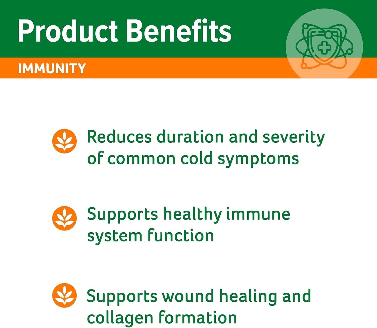 High Strength Cenovis Orange Flavour 1000mg Tablets for Immune Support