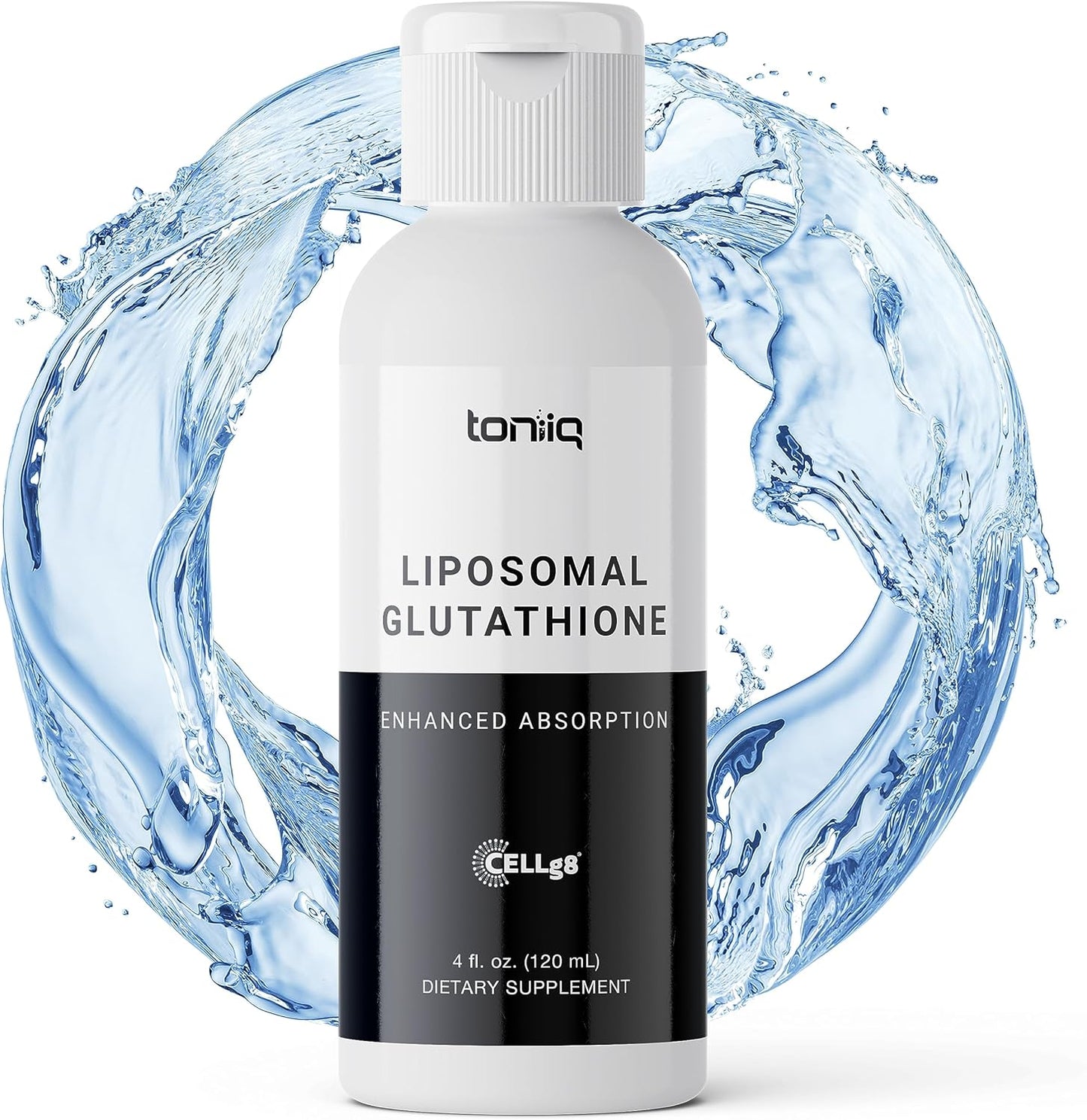 High Strength Wild Berry Flavored Liposomal Glutathione Liquid - 4 fl oz - Lab Tested for Enhanced Absorption - Third-Party Tested for Quality