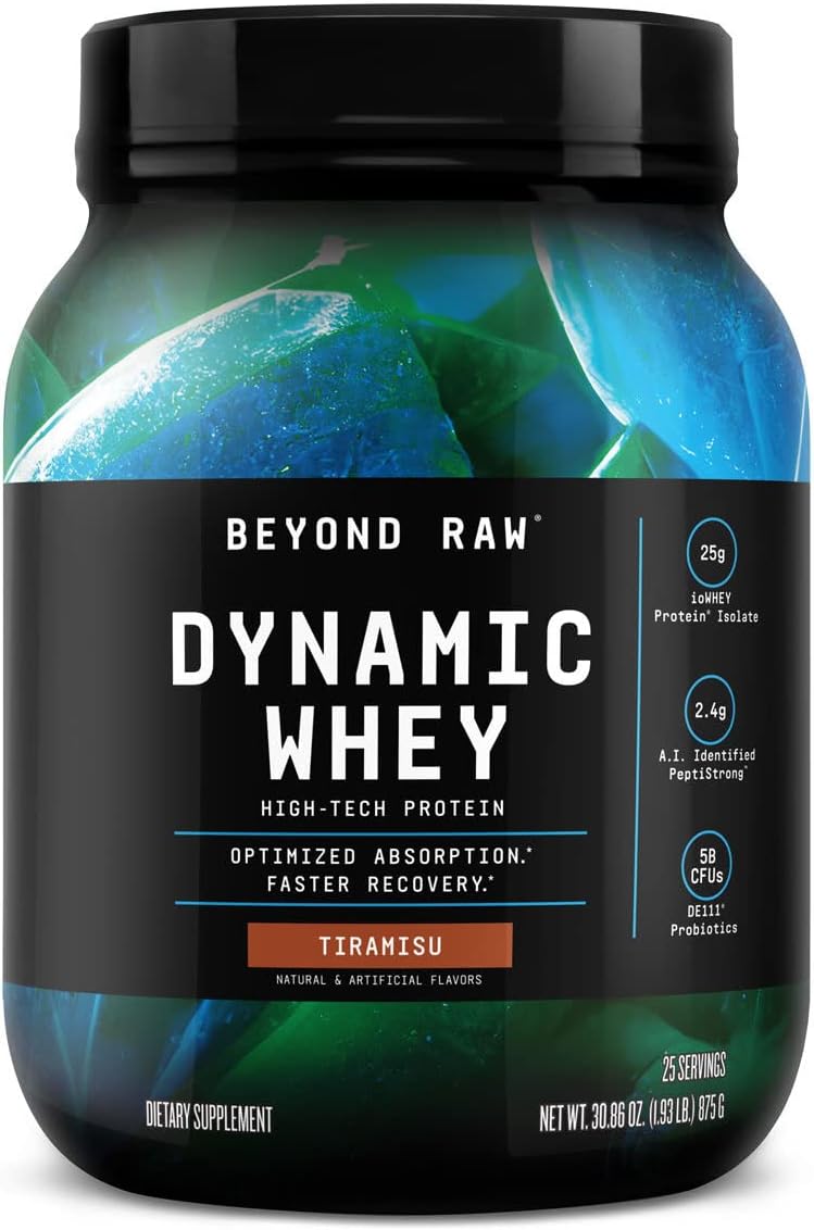 High-Tech Tiramisu Whey Protein Powder for Fast Recovery - 25 Servings