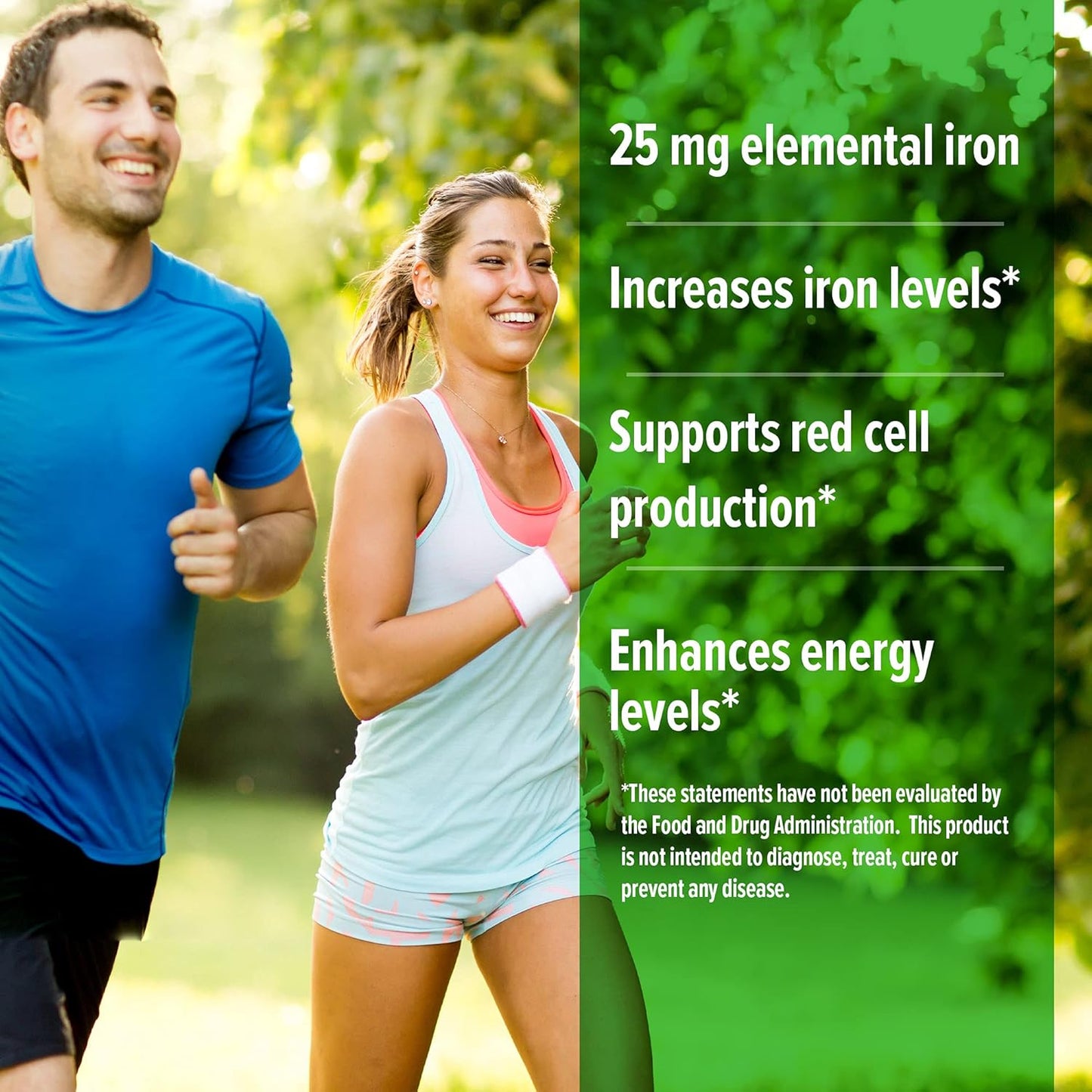 Highly Absorbable 25mg Iron Supplement with Liposomal Technology - 90 Vegetable Capsules for New Blood Cell Production - Non-Constipating, Non-GMO & Gluten Free - Ideal for Women, Men, Adults