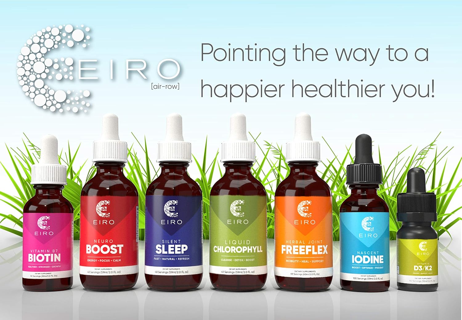 Highly Absorbable EIRO Nascent Iodine Drops for Optimal Thyroid Support