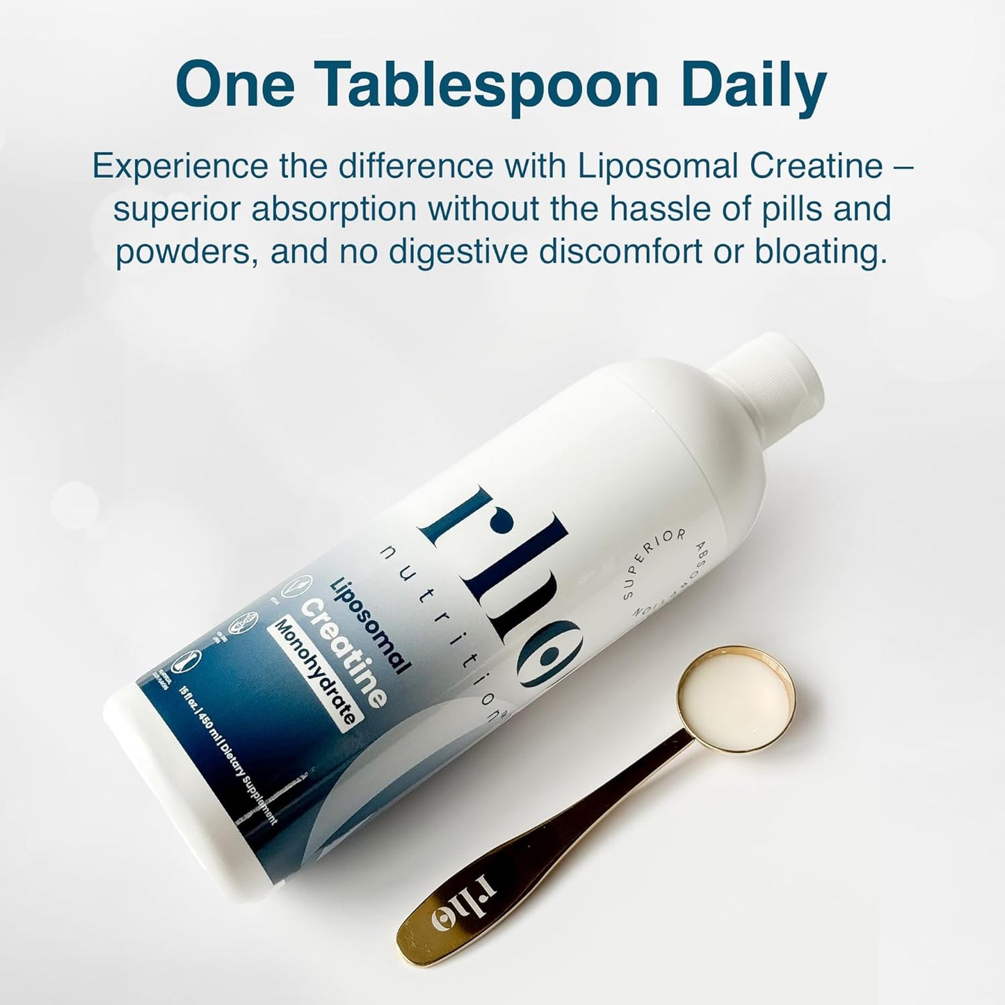 Highly Absorbable Liquid Creatine Supplement for Lean Muscle Mass, Recovery, Brain Function, & Energy Production