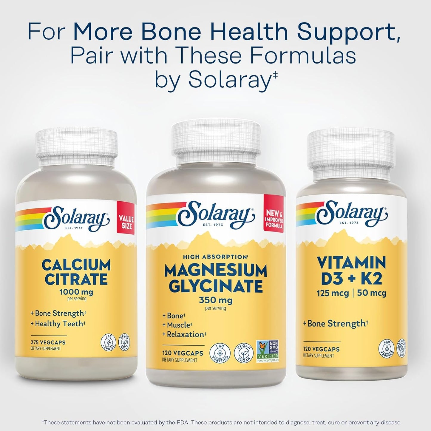 Highly Absorbable Magnesium Glycinate Capsules with BioPerine for Bone, Muscle, and Heart Health - Vegan Supplement, 275 Count