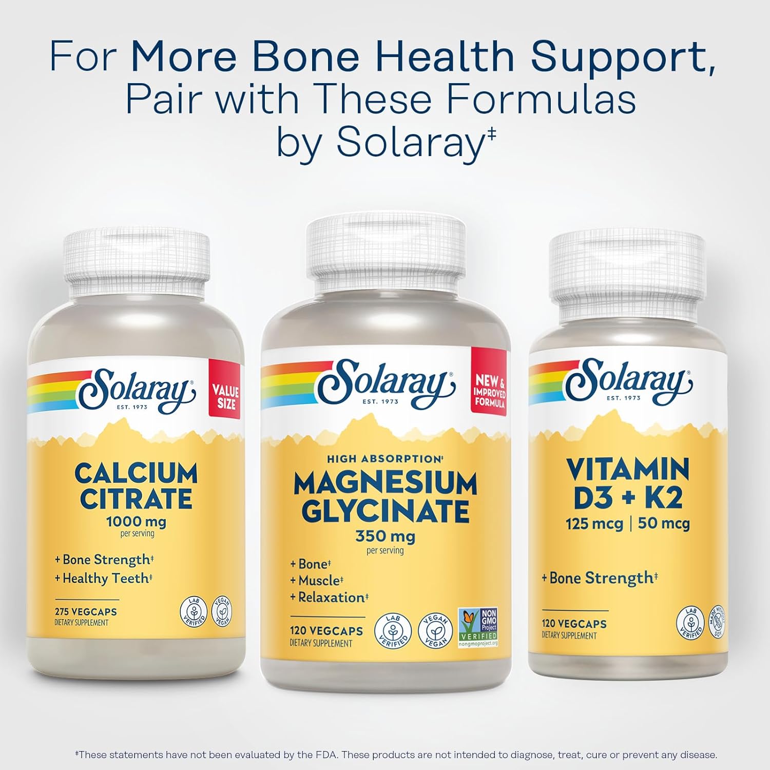 Highly Absorbable Magnesium Glycinate Capsules with BioPerine for Bone, Muscle, and Heart Health - Vegan Supplement, 275 Count