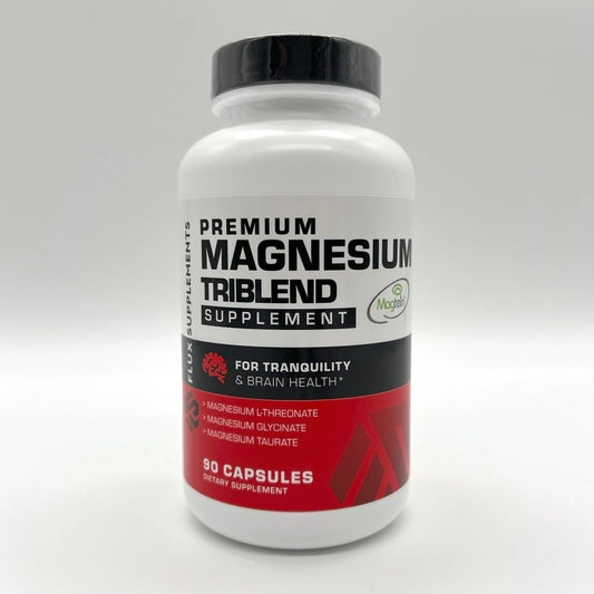 Highly Absorbable Magnesium Triblend with Magtein L-Threonate, Glycinate, and Taurate for Memory, Sleep, Vascular Health, and Recovery - Chelated Complex with High Bioavailability