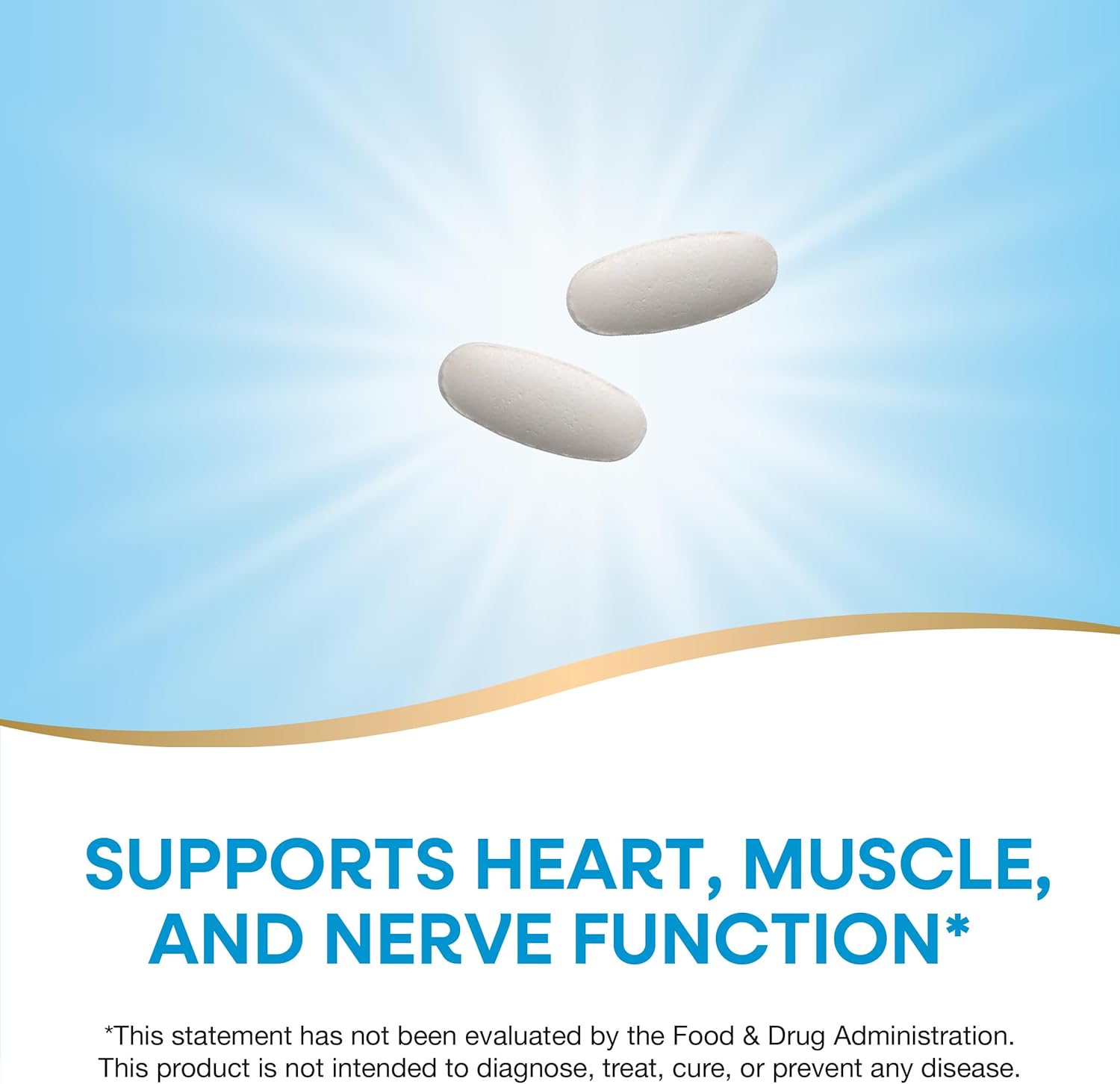 Highly Absorbable Nature's Way Magnesium Glycinate Complex for Heart, Muscle, Nerve Function - 120 Tablets
