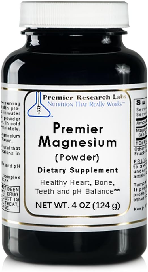 Highly Absorbable Premier Research Labs Magnesium Lactate Powder - 4oz Powder