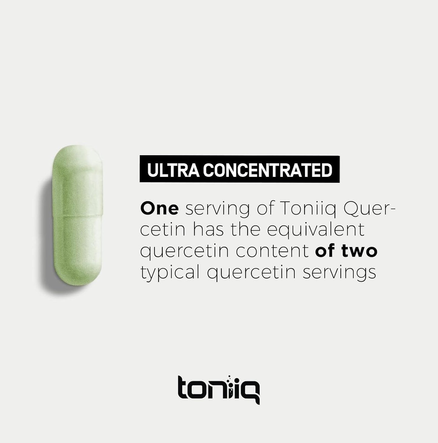 Highly Purified 1000mg Quercetin Capsules - 95%+ Bioavailable - 120 Capsules - Ultra High Purity Quercetin Supplement