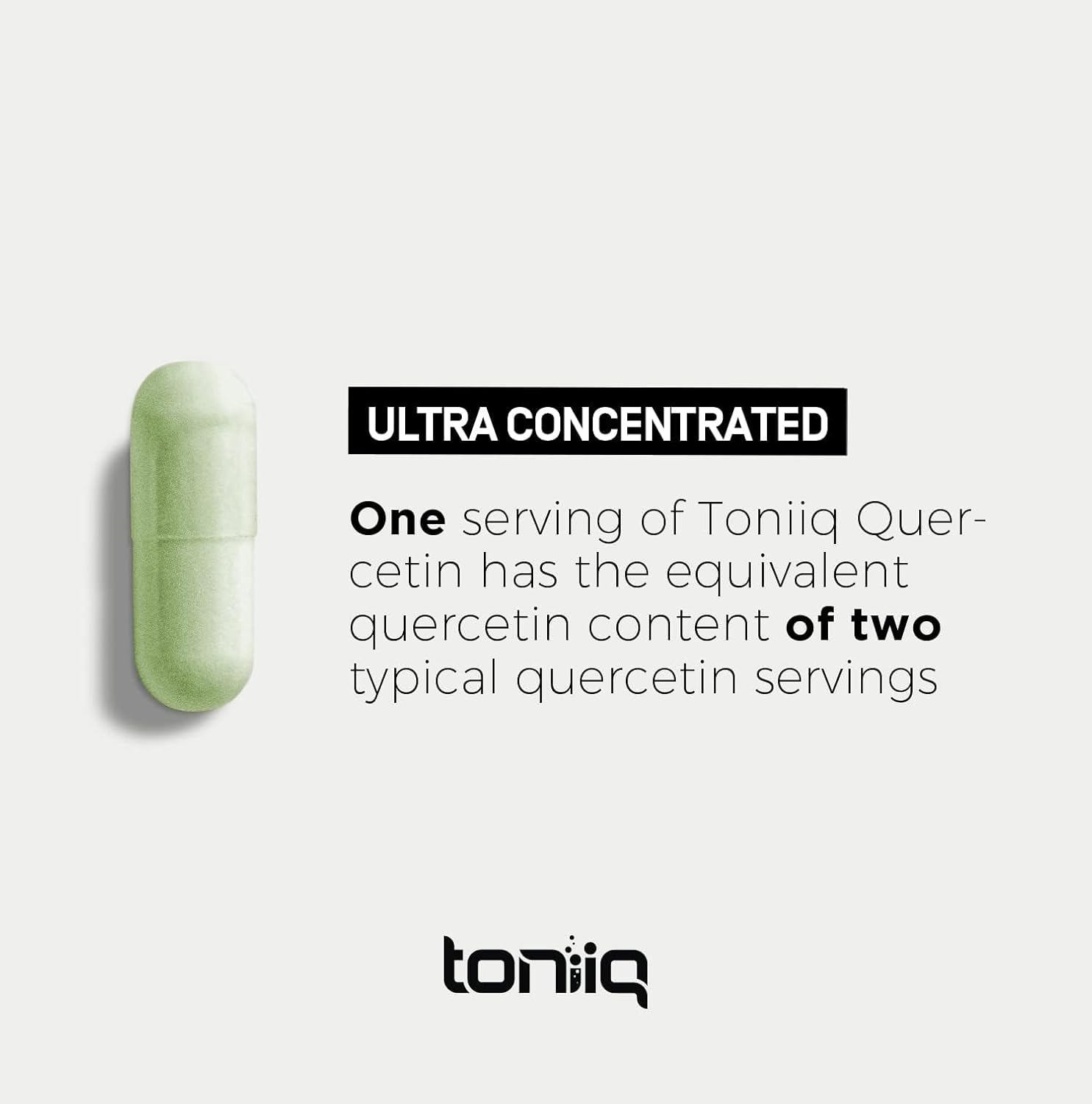 Highly Purified 1000mg Quercetin Capsules - 95%+ Bioavailable - 120 Capsules - Ultra High Purity Quercetin Supplement