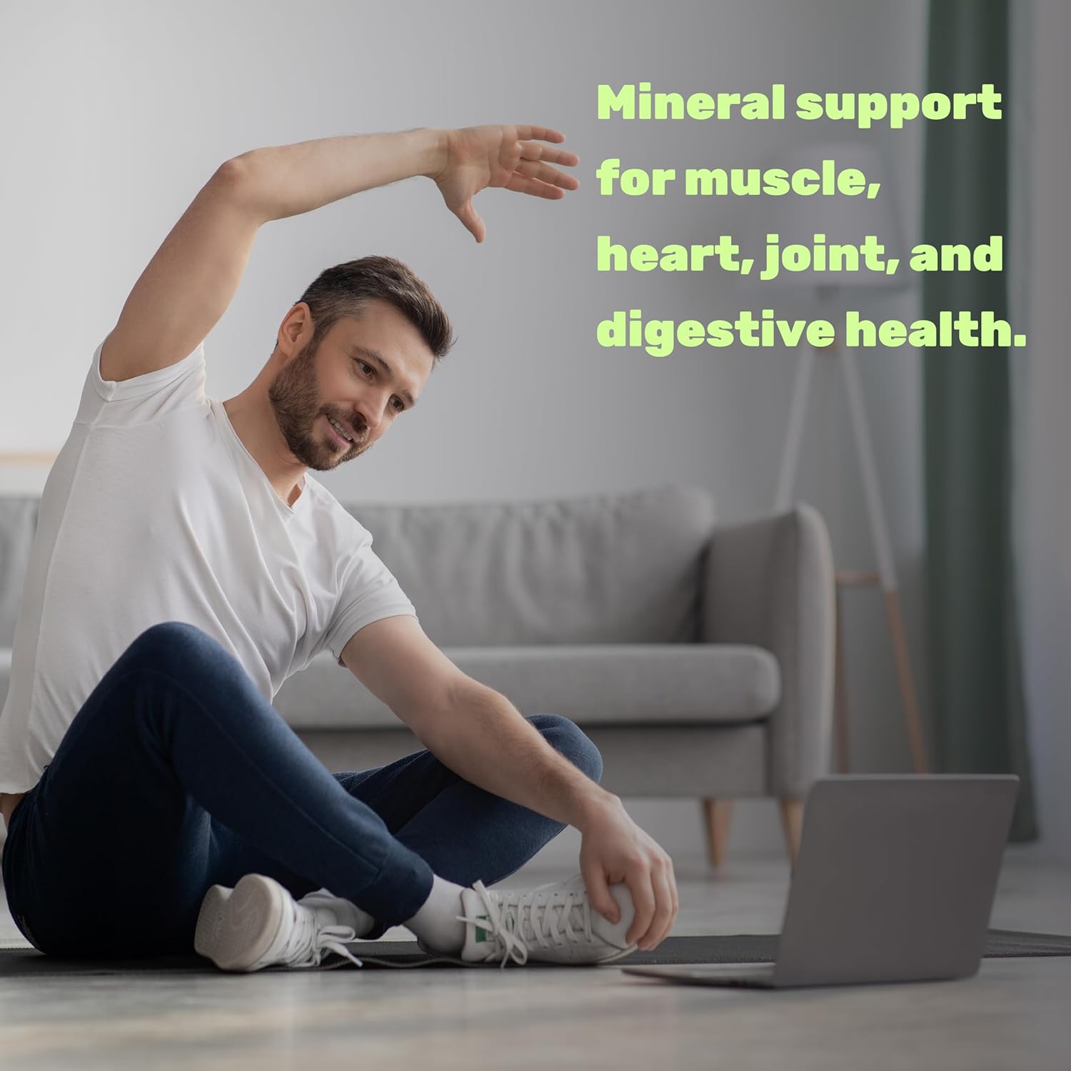 Highly Purified Magnesium Glycinate 500mg Supplement - 240 Veggie Capsules for Muscle, Joint, Heart & Digestive Health - Chelated for Easy Absorption