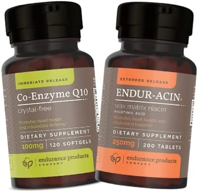 Highly Soluble Co-Enzyme Q10 with Low Flush Niacin by Endurance Products