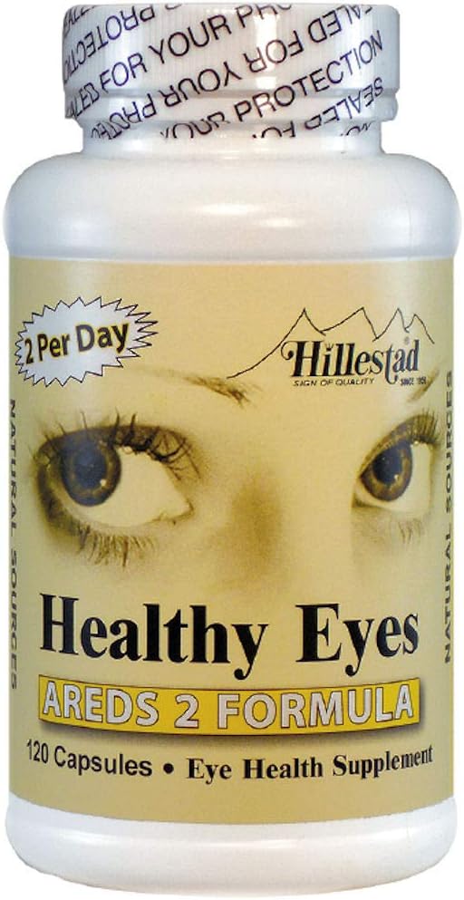 Hillestad Pharmaceuticals Eye Health Supplement - 120 Capsules with AREDS 2 Formula